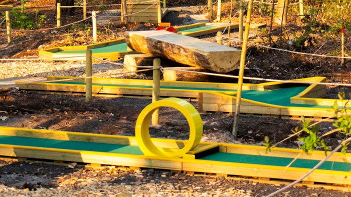 Mini-golf in the Veluwe 