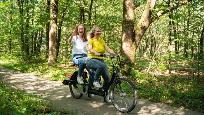 Tandem tour of the Veluwe in 