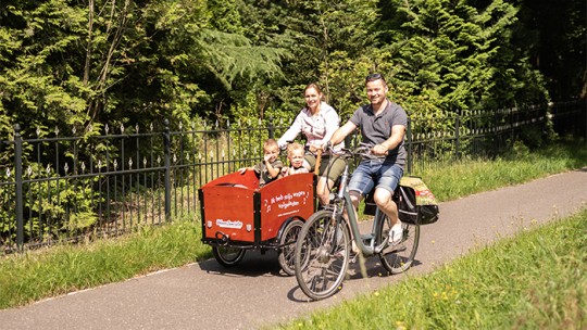 Activity / Day trip Bakfiets (Dutch cargo bike) (electric) on the Veluwe